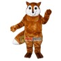 Lovely Brown Fox Mascot Costume