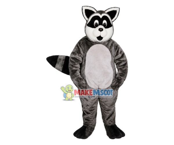 Surprised Gray Raccoon Mascot Costume For Adult Surprised Gray Raccoon Mascot Costume For Adult