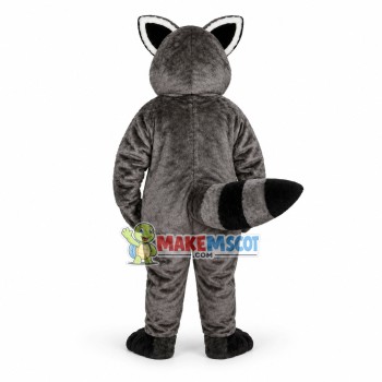Surprised Gray Raccoon Mascot Costume For Adult Surprised Gray Raccoon Mascot Costume For Adult