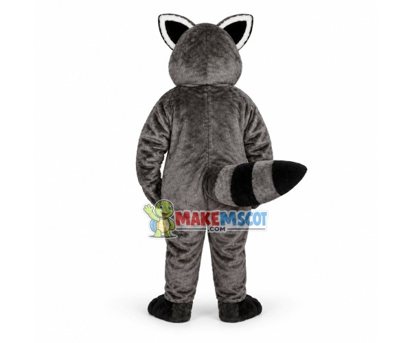 Surprised Gray Raccoon Mascot Costume For Adult Surprised Gray Raccoon Mascot Costume For Adult