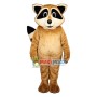 Light Brown Raccoon Mascot Costume For Adult 