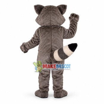 Adult Plush Gray Raccoon Mascot Costume For Adult Adult Plush Gray Raccoon Mascot Costume For Adult