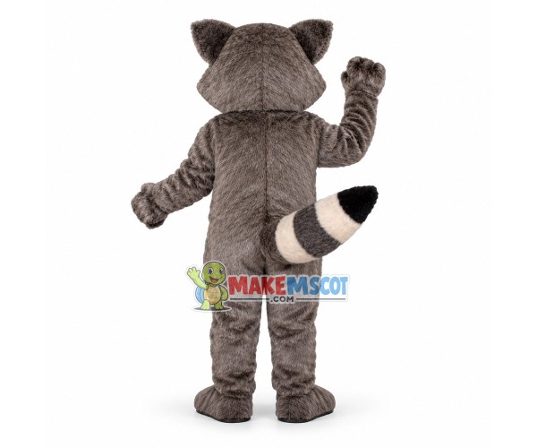 Adult Plush Gray Raccoon Mascot Costume For Adult Adult Plush Gray Raccoon Mascot Costume For Adult