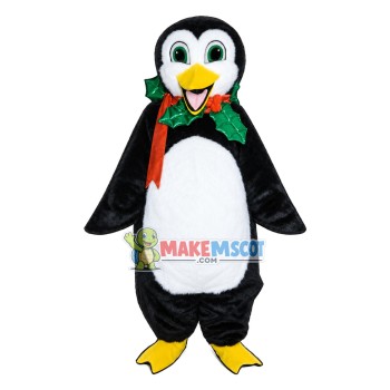 Holiday Penguin Mascot Costume Holiday Penguin Mascot Costume