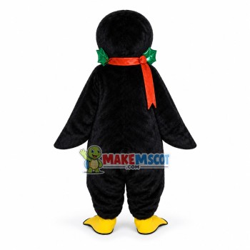 Holiday Penguin Mascot Costume Holiday Penguin Mascot Costume