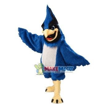 Running Blue Jay Mascot Costume 
