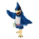 Running Blue Jay Mascot Costume Running Blue Jay Mascot Costume
