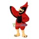 Screaming Cardinal Bird Long Fur Mascot Costume Screaming Cardinal Bird Long Fur Mascot Costume