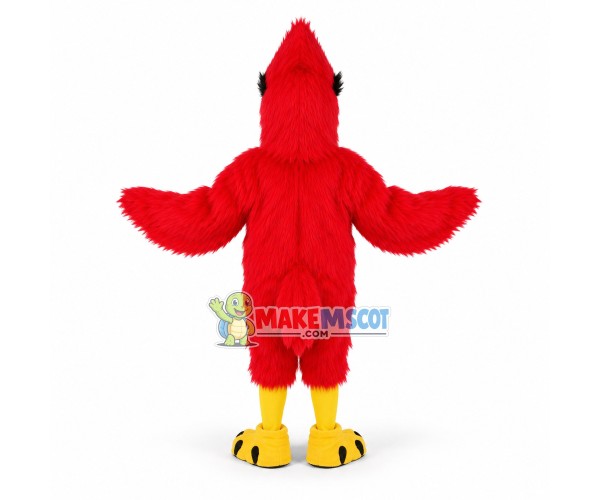 Screaming Cardinal Bird Mascot Costume Screaming Cardinal Bird Mascot Costume