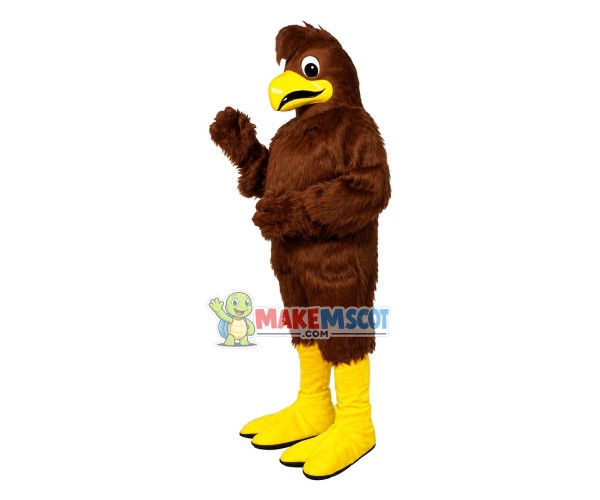 Crested Hawk Eagle Mascot Costume Crested Hawk Eagle Mascot Costume
