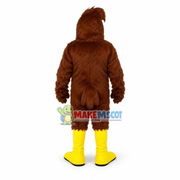 Crested Hawk Eagle Mascot Costume Crested Hawk Eagle Mascot Costume