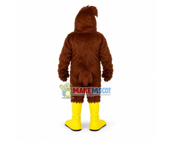 Crested Hawk Eagle Mascot Costume Crested Hawk Eagle Mascot Costume