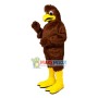 Crested Hawk Eagle Mascot Costume 
