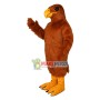 Brown Hawk Mascot Costume 