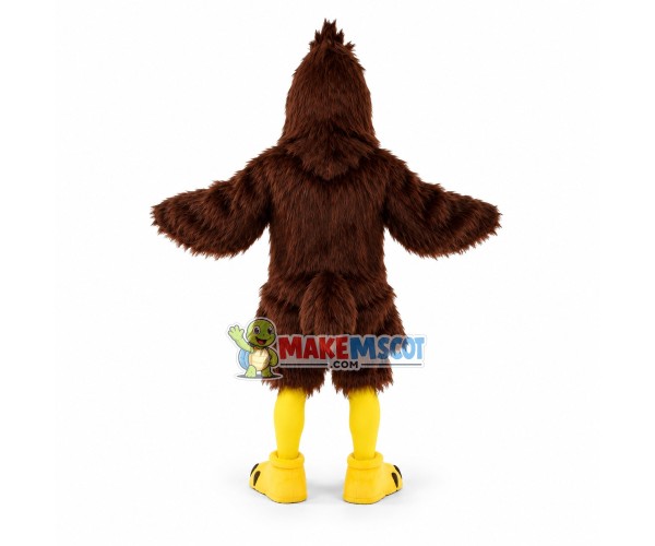 Long Crested Eagle Mascot Costume Long Crested Eagle Mascot Costume