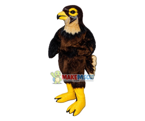 Realistic Hawk Mascot Costume 
