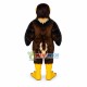 Realistic Hawk Mascot Costume Realistic Hawk Mascot Costume