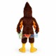 Power Fierce Long Crested Eagle Mascot Costume Power Fierce Long Crested Eagle Mascot Costume