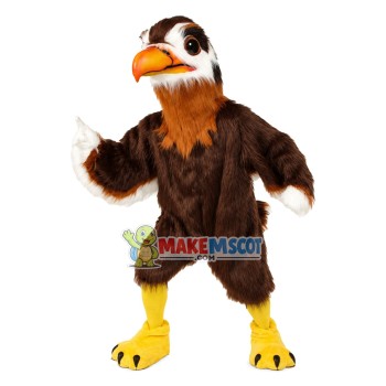 Regal Hawk Mascot Costume