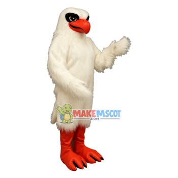 Snow-white Hawk Mascot Costume