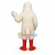 Snow-white Hawk Mascot Costume
