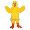 Yellow Bird Mascot Costume