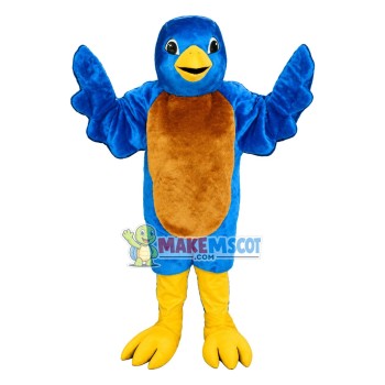 Blue Bird Mascot Adult Costume