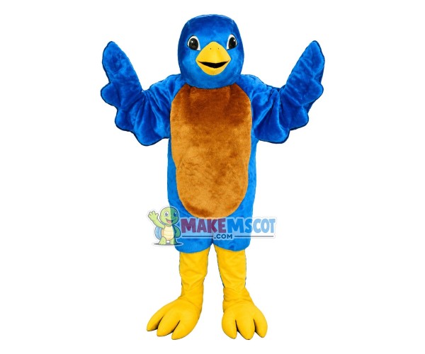 Blue Bird Mascot Adult Costume Blue Bird Mascot Adult Costume