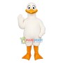 White Loon Bird Mascot Costume