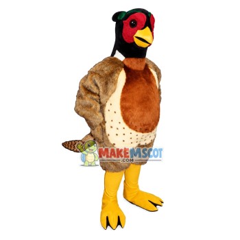 Common Pheasant Mascot Costume Common Pheasant Mascot Costume