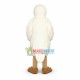White Pigeon Mascot Costume White Pigeon Mascot Costume