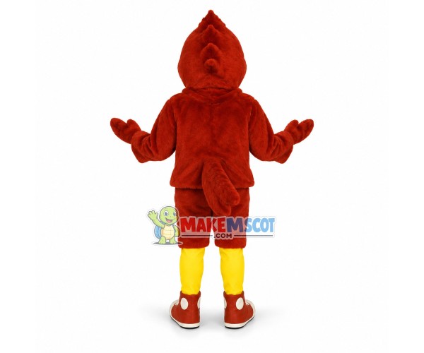 Sport Red Roadrunner Bird Mascot Costume
