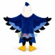 Blue Ptarmigan Thunderbird Mascot Costume Blue Ptarmigan Thunderbird Mascot Costume