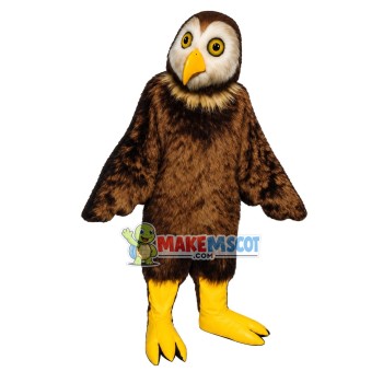Barn Owl Mascot Costume Barn Owl Mascot Costume