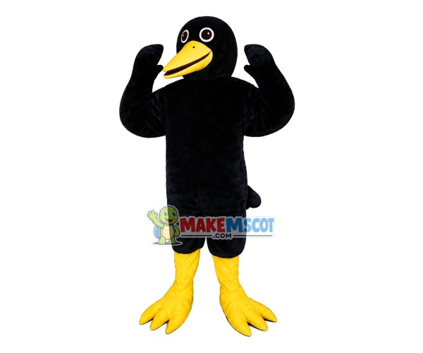 Blackbird Blackie Mascot Costume