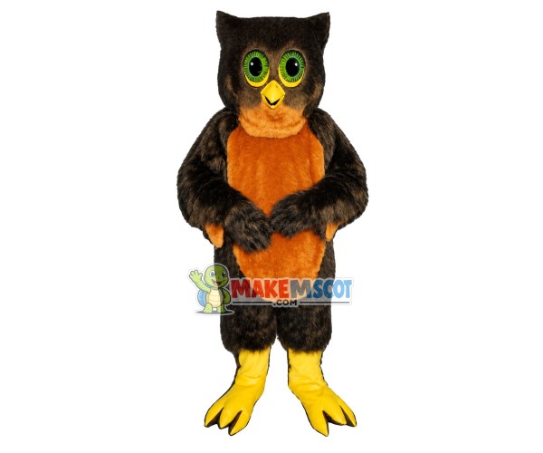 Hoot Owl Mascot Costume Hoot Owl Mascot Costume