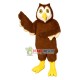 Brown Bran Owl Mascot Costume Brown Bran Owl Mascot Costume
