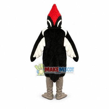 Ivory Billed Woodpecker Mascot Costume Ivory Billed Woodpecker Mascot Costume