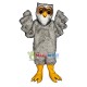Adult Grey Owl Mascot Costume Adult Grey Owl Mascot Costume