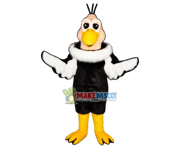 Vinnie Vulture Mascot Costume Vinnie Vulture Mascot Costume