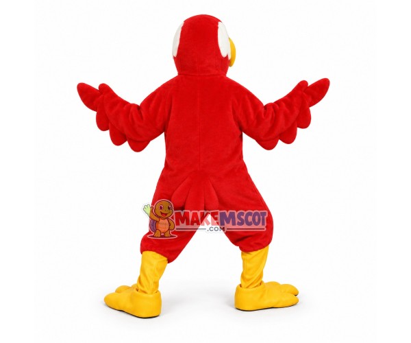 Lovely Scarlet Macaw Mascot Costume Lovely Scarlet Macaw Mascot Costume