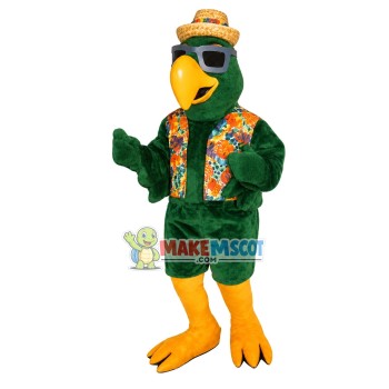 Cool Rose-ringed Parakeet Mascot Costume