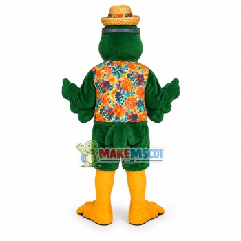 Cool Rose-ringed Parakeet Mascot Costume Cool Rose-ringed Parakeet Mascot Costume