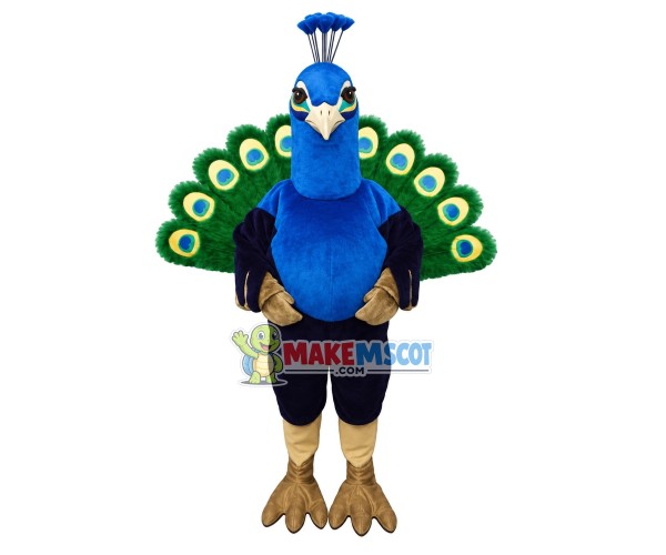 Peacock Lightweight Mascot Costume