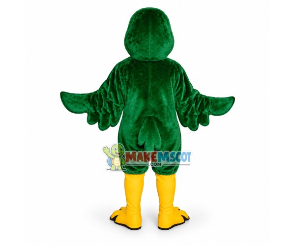 Ring-necked Parakeet Mascot Costume Ring-necked Parakeet Mascot Costume
