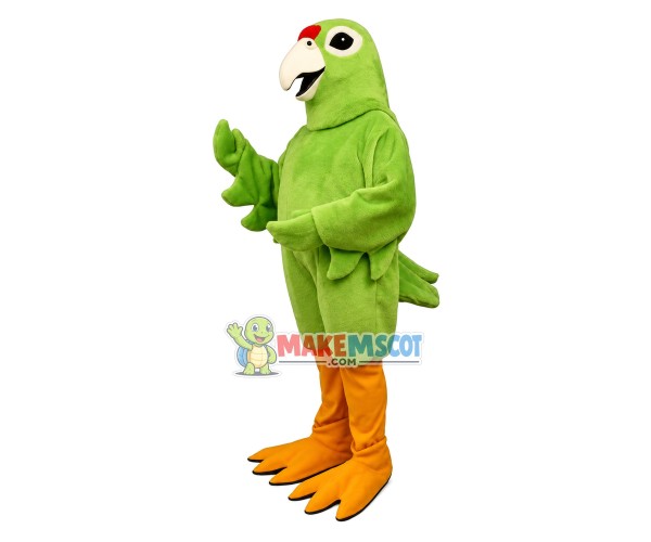 Yellow-crowned Parrot Mascot Costume Yellow-crowned Parrot Mascot Costume