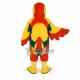 Tropical Yellow Parrot Mascot Costume Tropical Yellow Parrot Mascot Costume