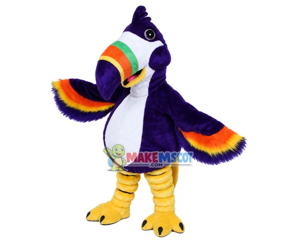 Tookie Bird Mascot Costume Tookie Bird Mascot Costume