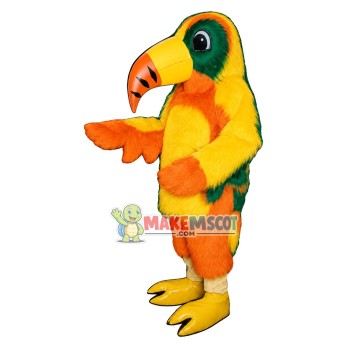 Spot-billed Toucanet Long Fur Mascot Costume
