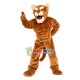 Power Fierce Cougar Mascot Costume Power Fierce Cougar Mascot Costume